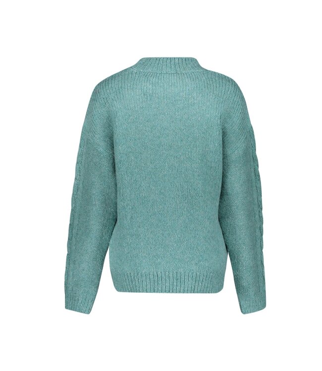 Geisha Pullover cable 64542-23 ice green