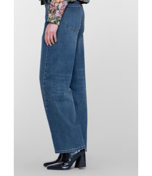 Geisha Barrel jeans 61530-10 stonewash denim tinted