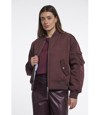 Rino & Pelle Djenna 7002611 bomber jacket fudge cloak and light blue