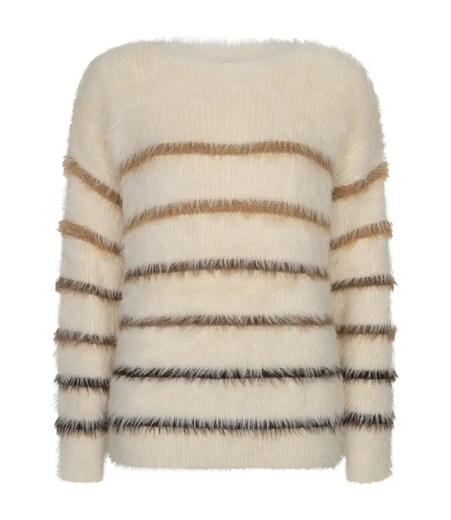 Red Button Fuzzy sweater&stripe SRB5118 2kl.