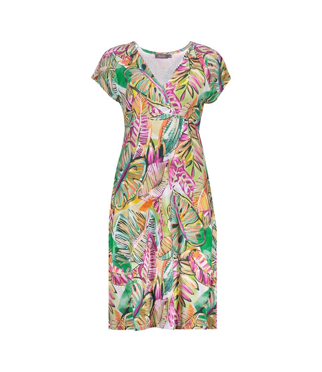Geisha Dress June 67424-60 green/corn