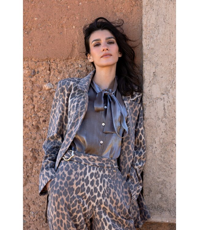 Kimara Blazer Hazel leopard