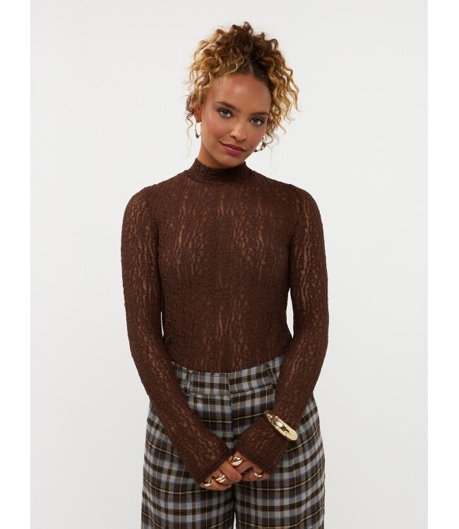 Ydence Top Roberta FC2601 brown