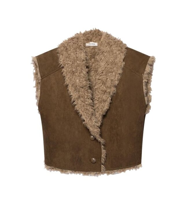 Aaiko Gilet Avrelle pes 556 teak green