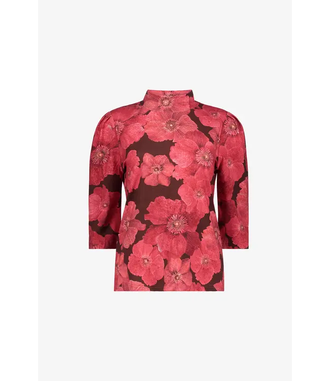 Geisha Top 62662-20 brown/red