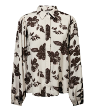 Freequent Shirt FQMONY 212224 moonbeam w. mole