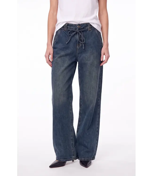 florez Jeans Pixie straight CR0733 vintage blue