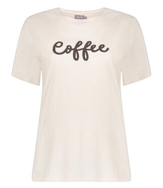 Geisha T-shirt 62571-41 sand/brown