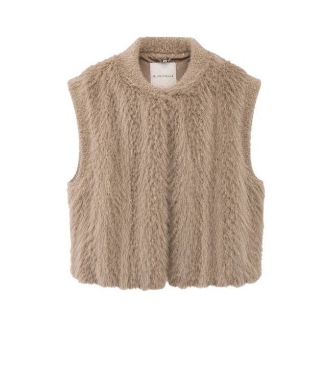 Rino & Pelle Waistcoat Alvita oat