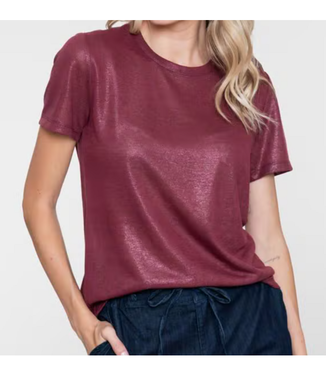 Geisha T-shirt 62561-41 burgundy