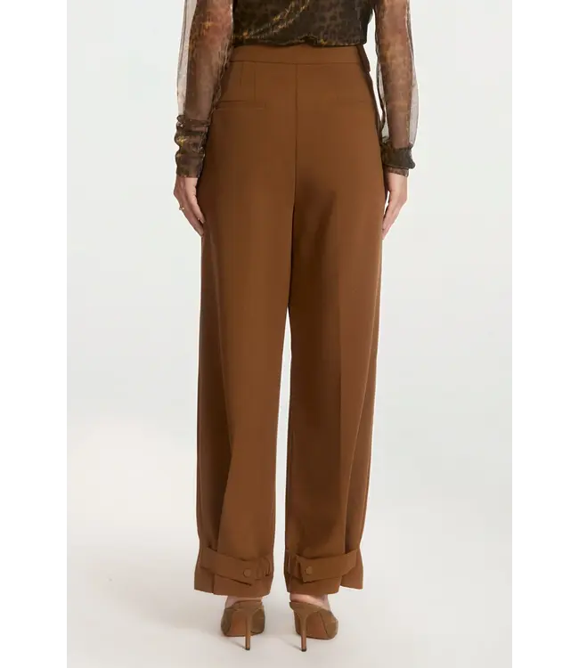Aaiko Trousers Lynn rpes 345 brown sugar