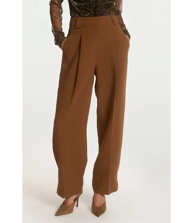 Aaiko Trousers Lynn rpes 345 brown sugar
