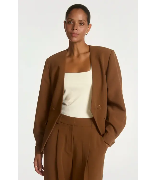 Aaiko Blazer Kayla rpes 345 brown sugar