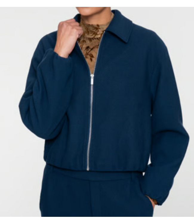 Geisha jacket Bomber comfy collar 65871-21 navy