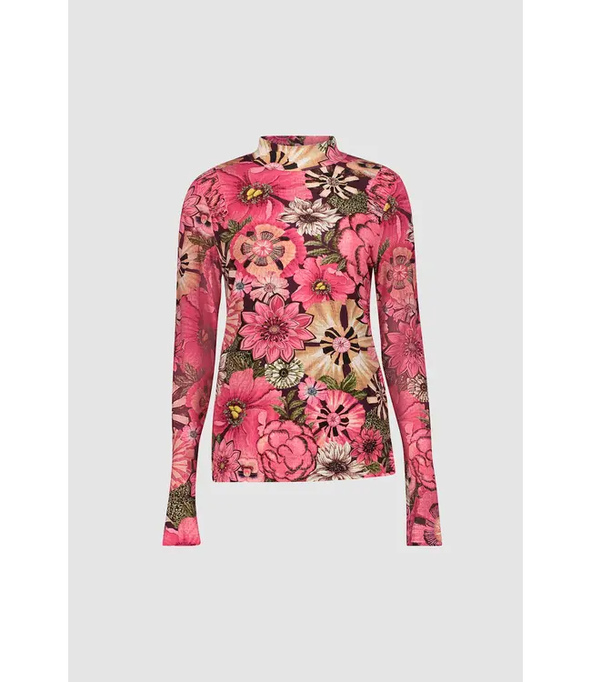Geisha Top 62901-20 plum purple/pink