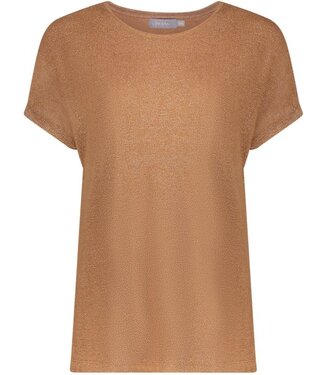 T-shirt sparkle 62873-24 camel