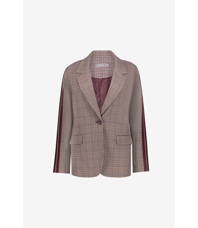 Geisha Blazer 65575-32 burgundy/green