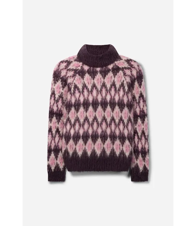 Aaiko Sweater Rosi wp 365 deep purple