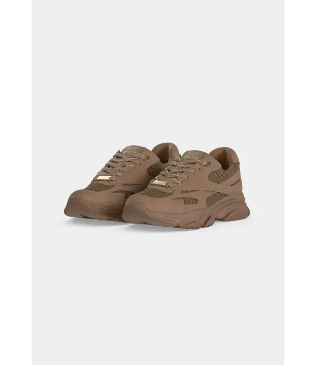 Steve Madden Sneaker Front row tan/tan