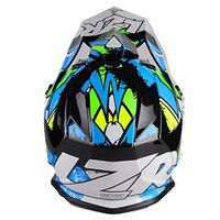 Lazer Helmen Crosshelm LZR OR1 Xposed Zwart Blauw