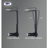 PP Tuning Rem beschermer verstelbaar zwart geanodiseerd