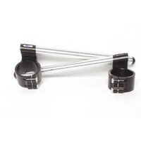 PP Tuning Clip-ons zwart geanodiseerd 55mm verhoogd