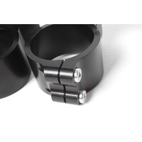 PP Tuning Clip-ons zwart geanodiseerd 55mm verhoogd