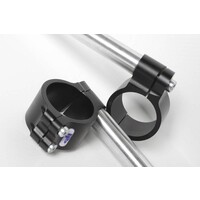 PP Tuning Clip-ons zwart geanodiseerd 50mm