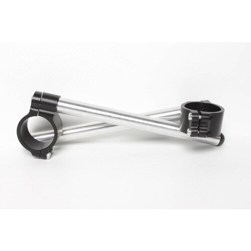 PP Tuning Clip-ons zwart Geanodiseerd 48mm