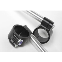 PP Tuning Clip-ons zwart Geanodiseerd 48mm