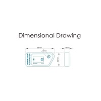 Accessori Italy Urenteller Draadloos werkt op vibratie