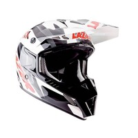 Lazer Helmen Motorcrosshelm MX8 Glassfiber Geopop Zwart Rood