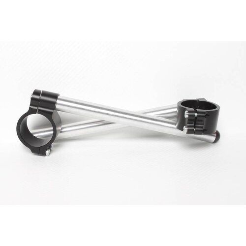 PP Tuning Clip-ons zwart geanodiseerd 56mm