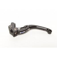 PP Tuning Koppelingshendel verstelbaar zwart geanodiseerd