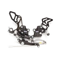 PP Tuning rearset reverse shift 9 standen verstelbaar