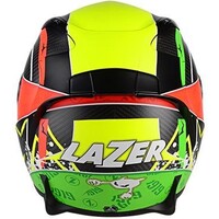 Lazer Helmen Osprey Aerial Carbon Lumino Geel Rood Groen