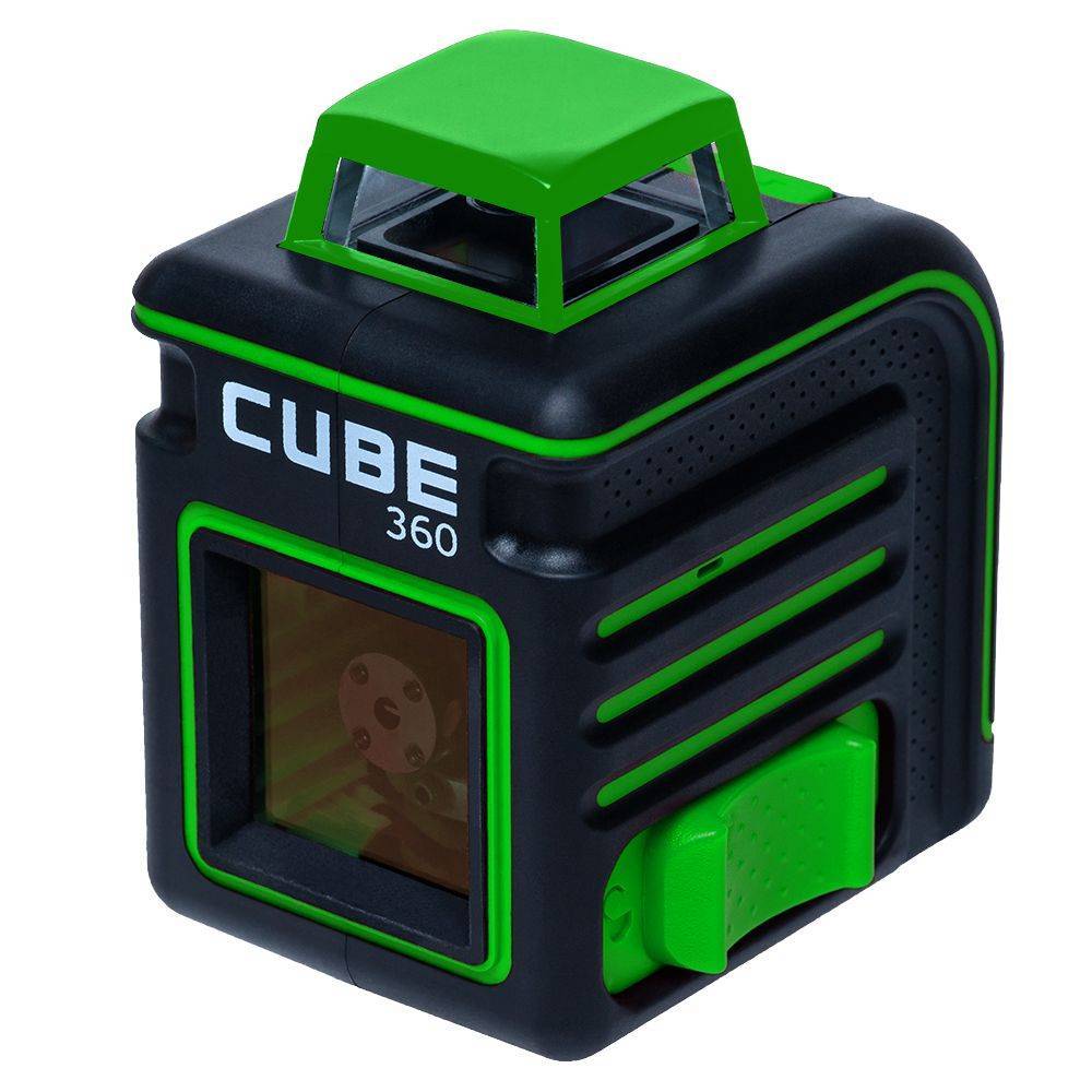 Cube 3 360 green basic edition. Построитель плоскостей лазерный 360.