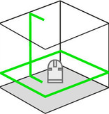 ADA  CUBE 360 Ultimate Edition  with 1 vertical line 1 horizontal line of 360°