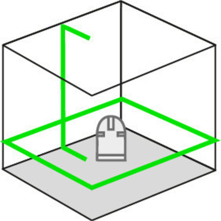 ADA  CUBE 360 Ultimate Edition  with 1 vertical line 1 horizontal line of 360°