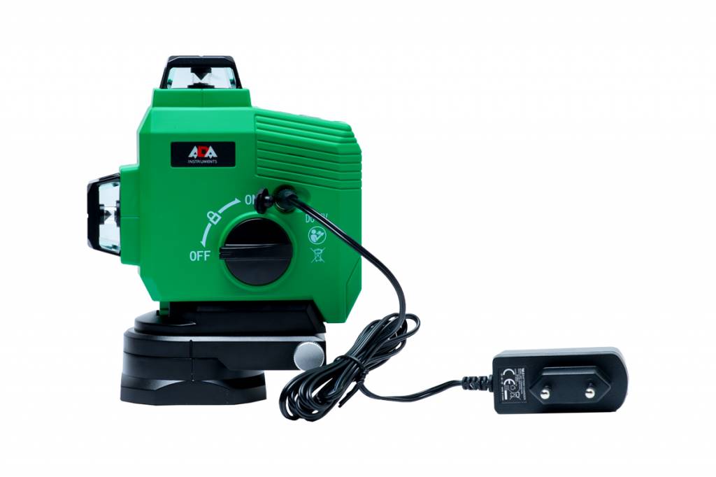 Niveau laser autonivelant vert 1H 360° 2V 70m Max avec trépied ADA