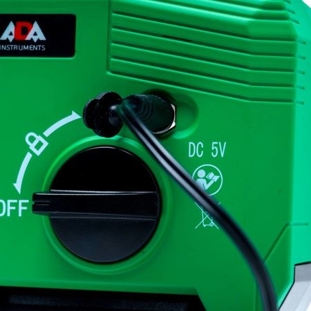 ADA  TOPLINER 3x360° multicone laser Green