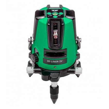 ADA  3D Liner 2V Green crossline laser with 3very bricht  lines, incl. Li-ion batterie and charger