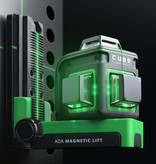 ADA  CUBE 3-360 G Ultimate Edition  Lijnlaser met 3x360° groene lijnen