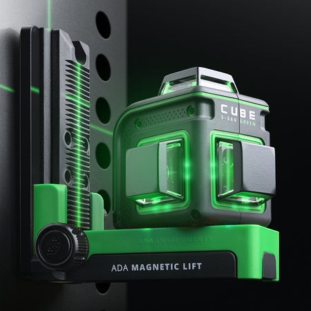 ADA  CUBE 3-360° G Ultimate Edition Laseer level with 3x360° green lines