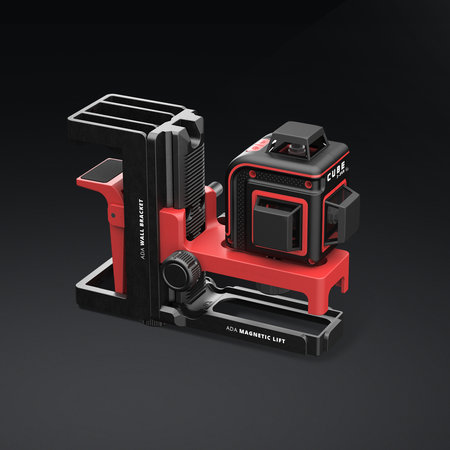 ADA  CUBE 3-360° Ultimate Edition Line laser with 3x360° red lines