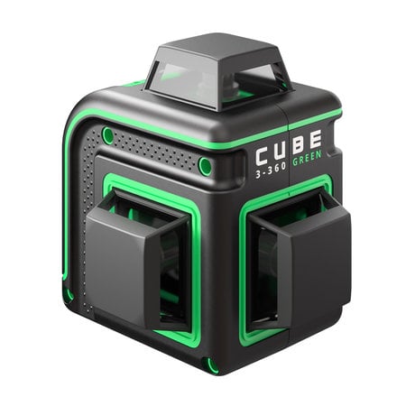 ADA  CUBE 3-360 Basic Edition Laser level with 3 x 360° green lines