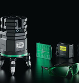 ADA   6D SERVOLINER GREEN, 8 lines laserlevel mit Li-ion Accu