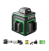 ADA  Cube 360-2V Professional Edition Green  incl. Tripod and Bag