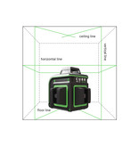 ADA  Cube 360-2V Professional Edition Green  incl. Tripod and Bag