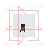 ADA  6D SERVOLINER Roter 8-Linien Laser  mit Li-ion Akku